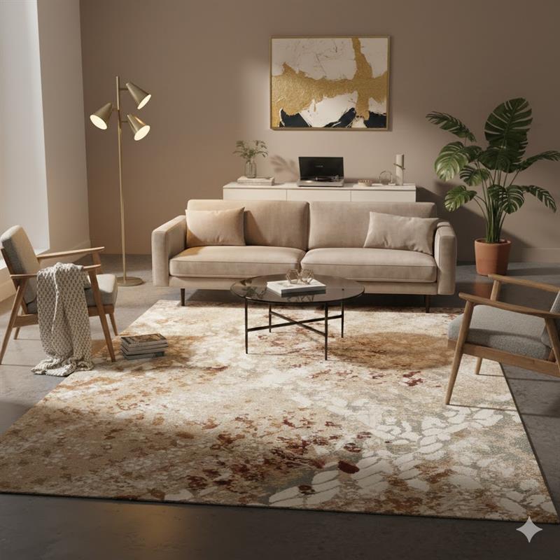 37- ALFOMBRA PERSIA 170X240 881 BEIGE