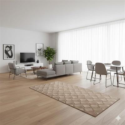 27- ALFOMBRA KRIS KR22 70X140 MARRON