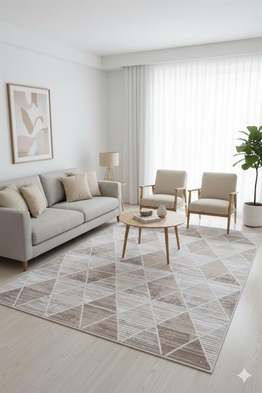 32- ALFOMBRA MAGIC 122 BEIGE 67X130