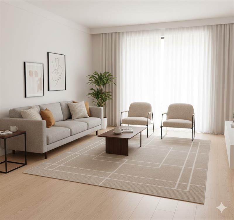 24- ALFOMBRA ITZIAR 59 BEIGE 160X230