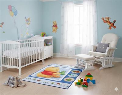 116- ALFOMBRA STAMP 401 100X150 WINNIE THE POOH