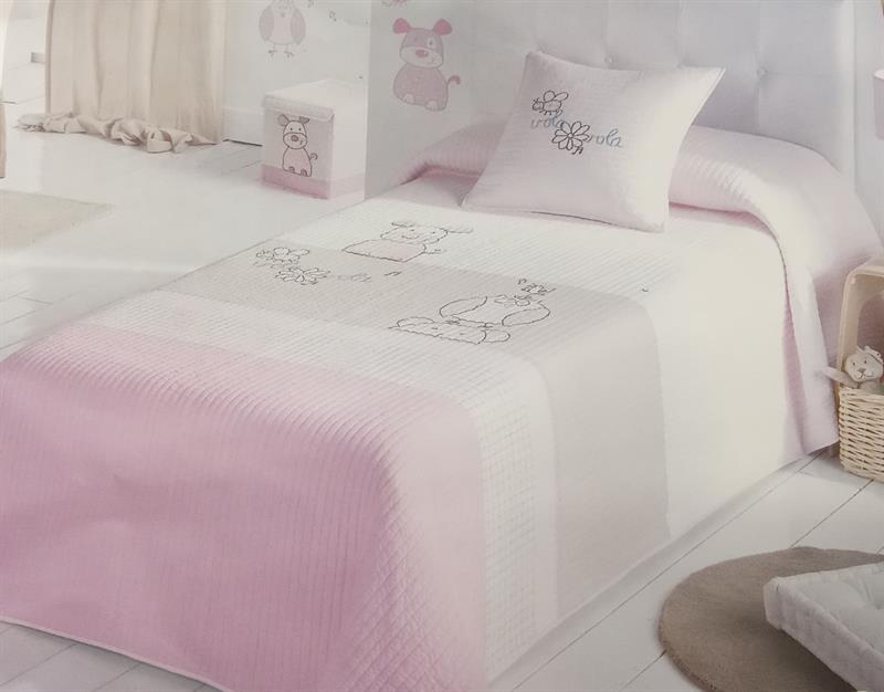 70- COLCHA BOUTI VOLA VOLA 90 ROSA