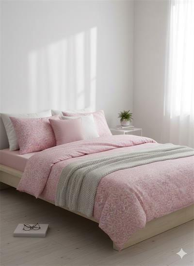 38- F NORDICA SERENITY PINK 160X220