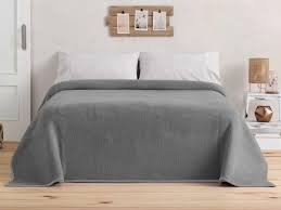 1- MANTA BAMBÚ COLOR 180x240 GRIS