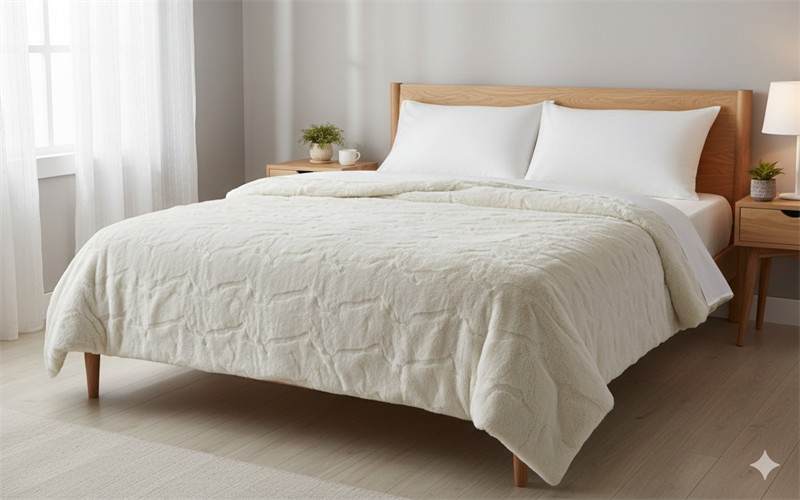 5- PLAID PIELES ANTILOPE 140X170