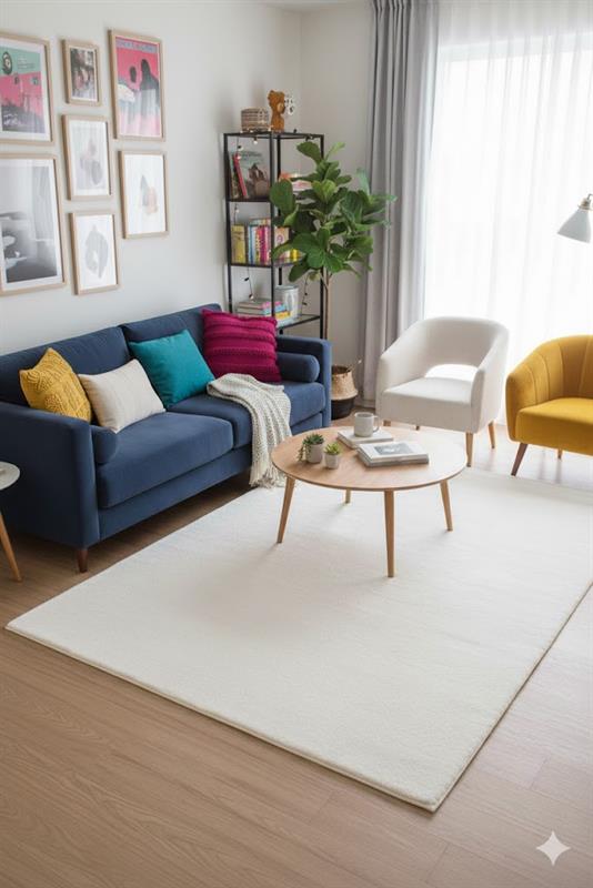 8- ALFOMBRA GOLDEN MARFIL 67X1,30