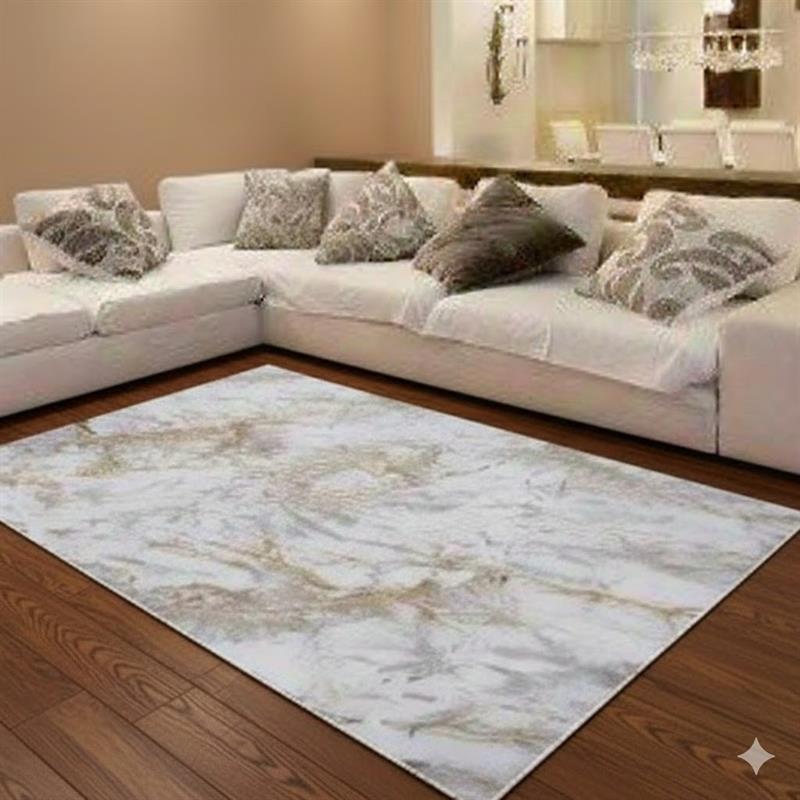 15- ALFOMBRA PIAZZA 160X230 ORO