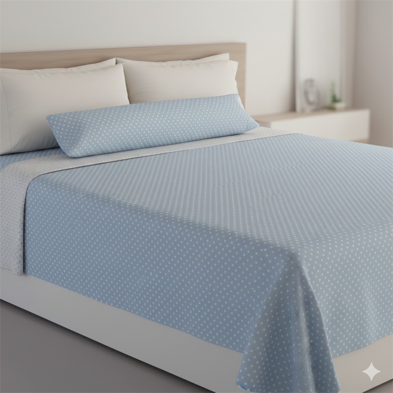 71- J SABANAS FRANELA ALFA C 2 90 AZUL